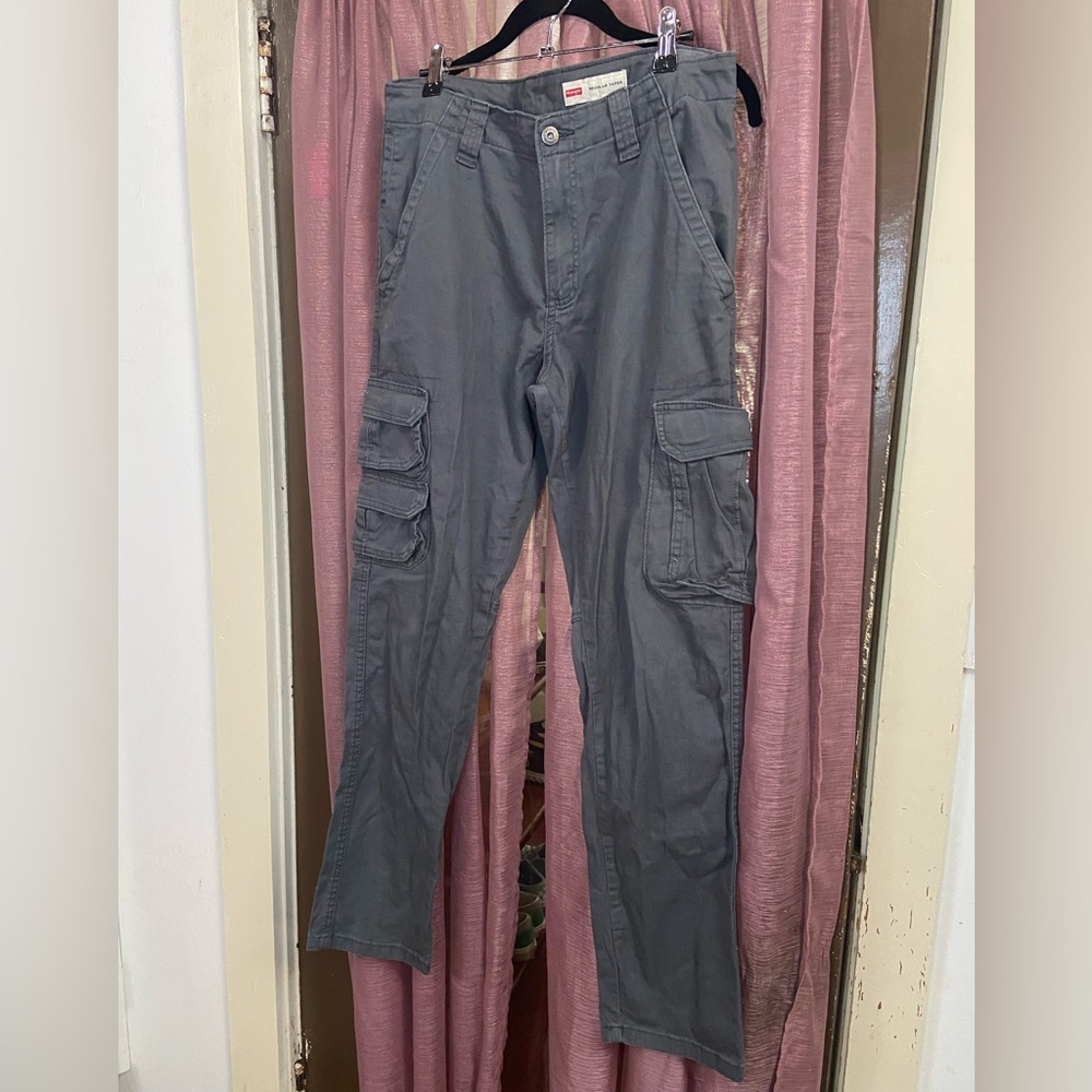 Wrangler Gray Cargo Pants